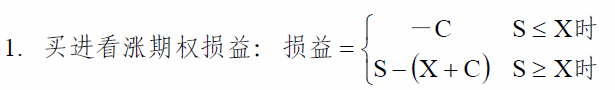 2014期貨從業(yè)<基礎(chǔ)知識(shí)>考點(diǎn)串講:期權(quán)交易損益分析及應(yīng)用1